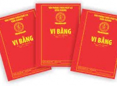 VI BẰNG LÀ GÌ? THỦ TỤC LẬP VI BẰNG