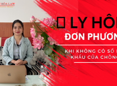 CÓ THỂ LY HÔN ĐƠN PHƯƠNG KHI KHÔNG CÓ SỔ HỘ KHẨU CỦA CHỒNG?