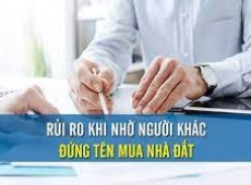 VIỆT KIỀU GẶP PHẢI RỦI RO GÌ KHI NHỜ NGƯỜI KHÁC ĐỨNG TÊN TRÊN SỔ ĐỎ?