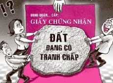 KHÁI NIỆM ĐẤT ĐANG CÓ TRANH CHẤP THEO LUẬT ĐẤT ĐAI 2013