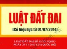 MỘT SỐ ĐIỂM MỚI CỦA LUẬT ĐẤT ĐAI 2013